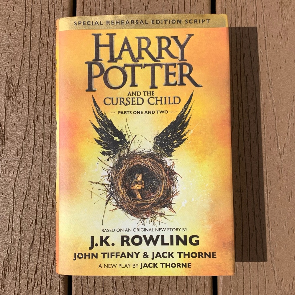 HARRY POTTER THE CURSED CHILD HARDCOVER BOOK PARTS I & II BY J. K. ROWLING NWTS!